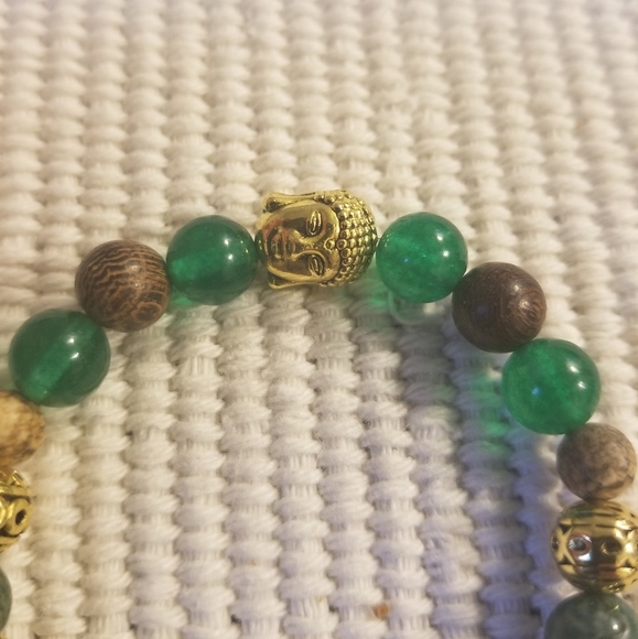 Taurus Unisex Beaded Stretch Bracelet - Picture 3 of 4